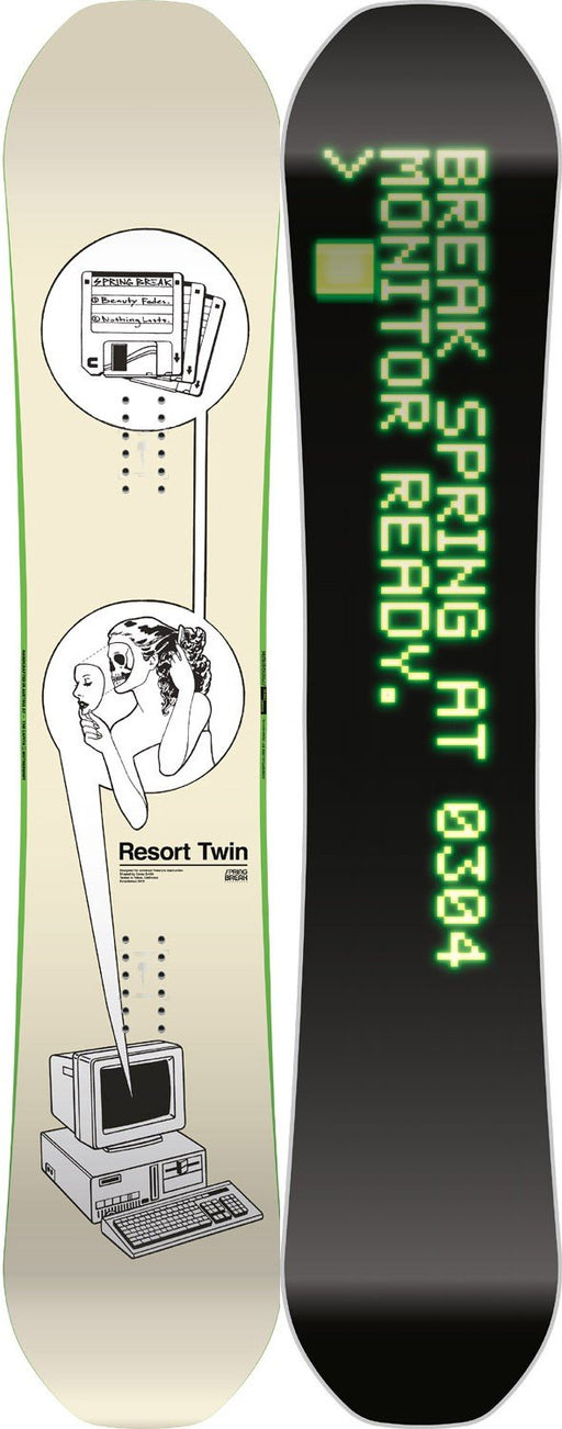 capita men's snowboards Capita Spring Break Resort Twin Snowboard 2026