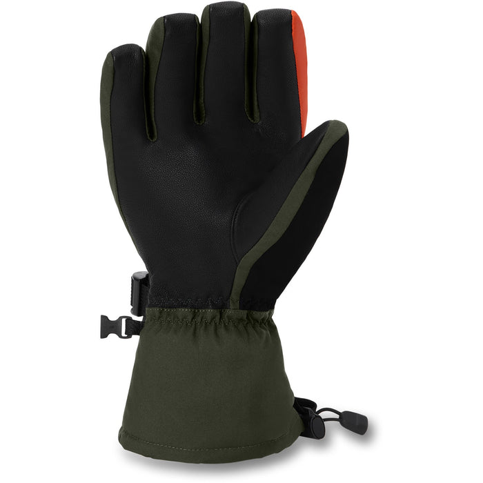 Dakine Scout 2.0 Leather DLX Snowboard Gloves Men's Large Rosin with Liners New