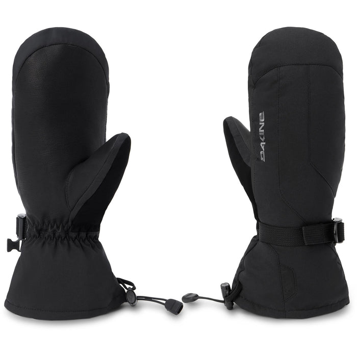 Dakine Scout 2.0 Leather DLX Snowboard Mitts Mens Large Black w/Removable Liners