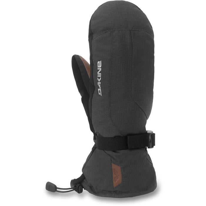 Dakine Scout 2.0 Leather DLX Snowboard Mitts Mens Large Carbon Heather w/ Liners