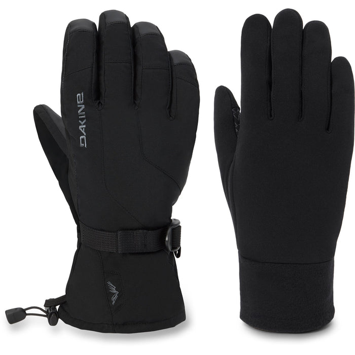 Dakine Scout 2.0 Snowboard Gloves Men's Large Black with Removable Liners New