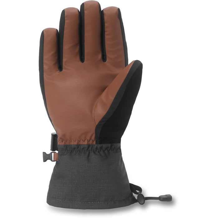 Dakine Scout 2.0 Snowboard Gloves Men's Large Carbon Heather w/ Removable Liners