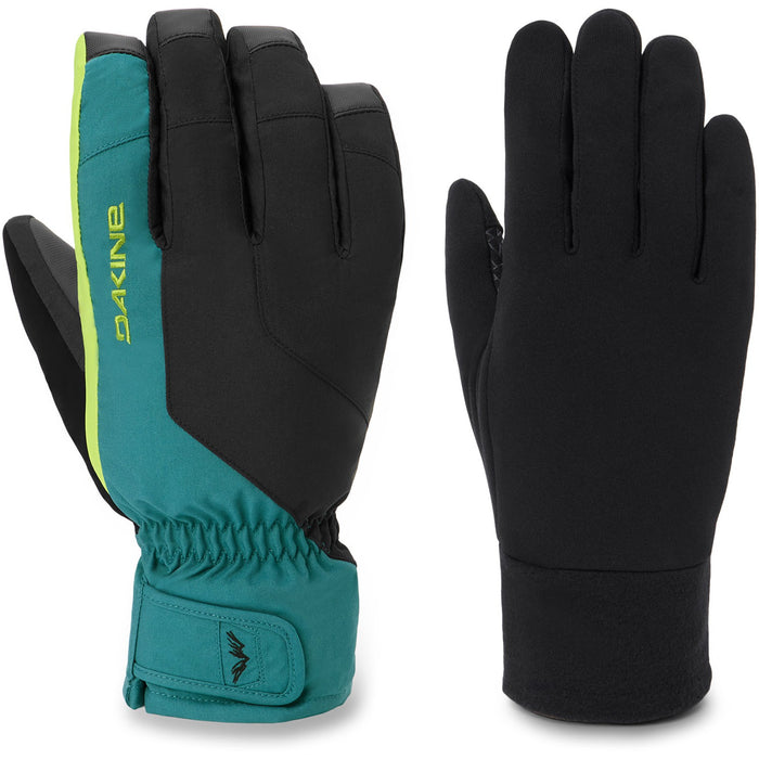 Dakine Scout 2.0 Short Snowboard Gloves Men's Large Mediterranea with Liners New