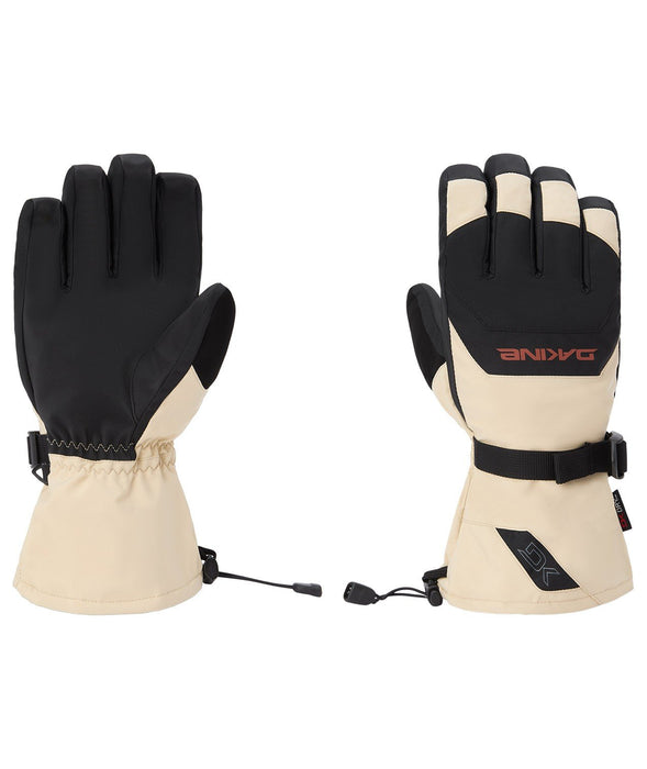 Dakine Scout Snowboard Gloves Men's Large Brown Rice w/ Removable Liners New