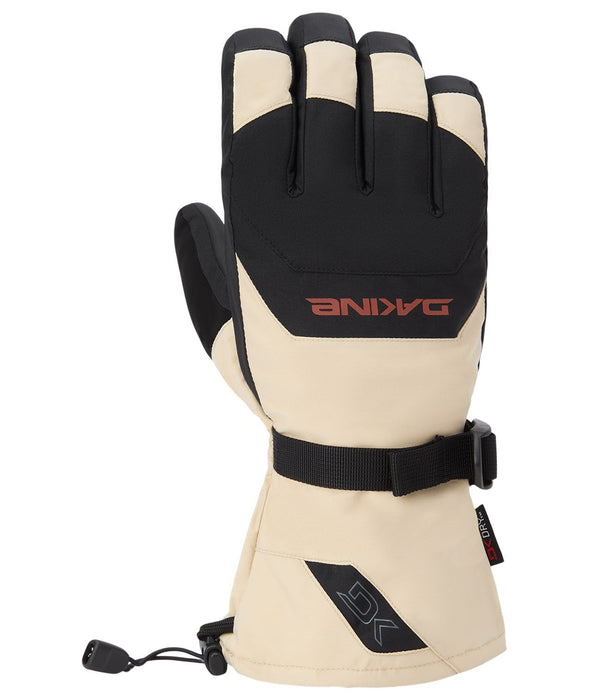 Dakine Scout Snowboard Gloves Men's Large Brown Rice w/ Removable Liners New