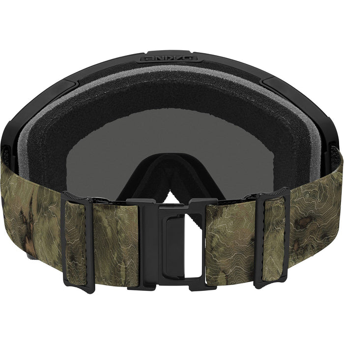 Dakine Sector Plus Snow Goggles, Earth Topo Frame, Silver Mirror Plus Storm Rose