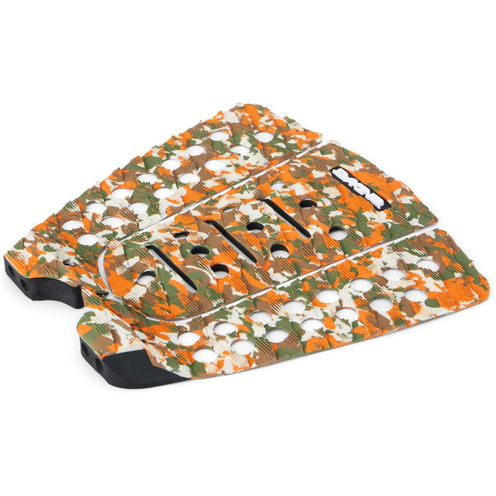 Dakine Shane Dorian Pro Model Surf Traction Pad Orange Pepper Camo New