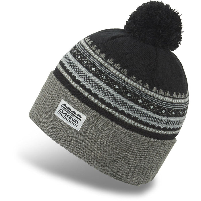 Dakine Shelby Acrylic Knit Pom Beanie Women's Black/Grey New