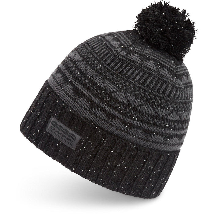 Dakine Shelby Acrylic Knit Pom Beanie, Women's Black Quest New