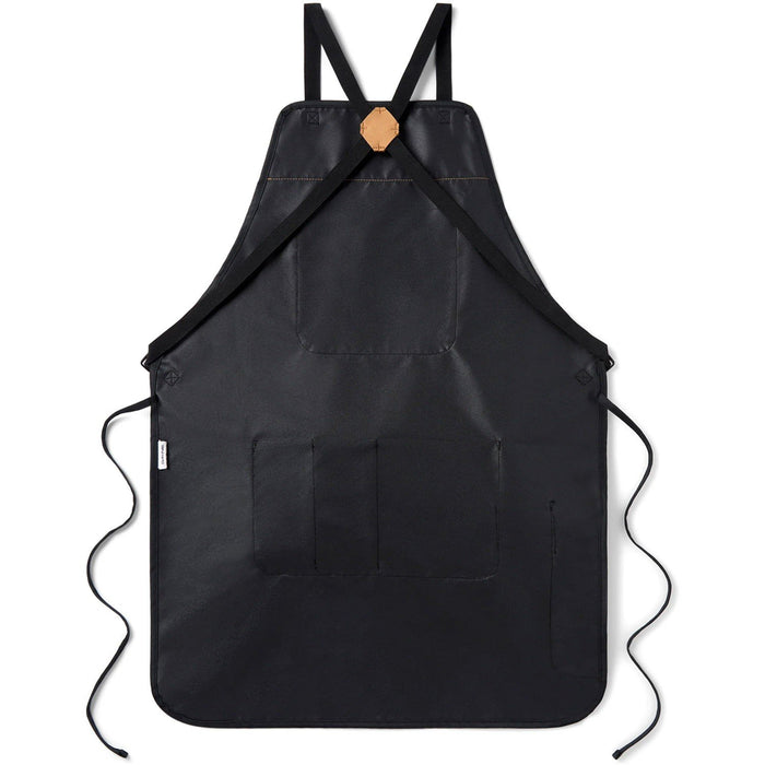 Dakine Shop Craft Chef Apron Bib Crossback OSFM Black / Tan New