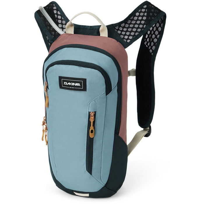 Dakine Mens 6L Shuttle Bike Backpack w/ 2L Hydration Reservoir Blue Mirage New