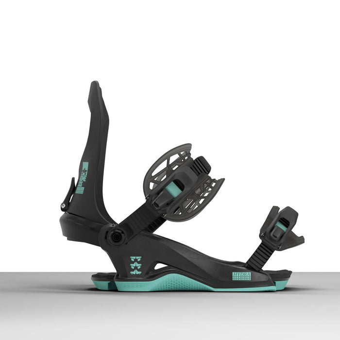 Rome Hydra Snowboard Bindings Womens Medium/Large Black (US 8.5+) New