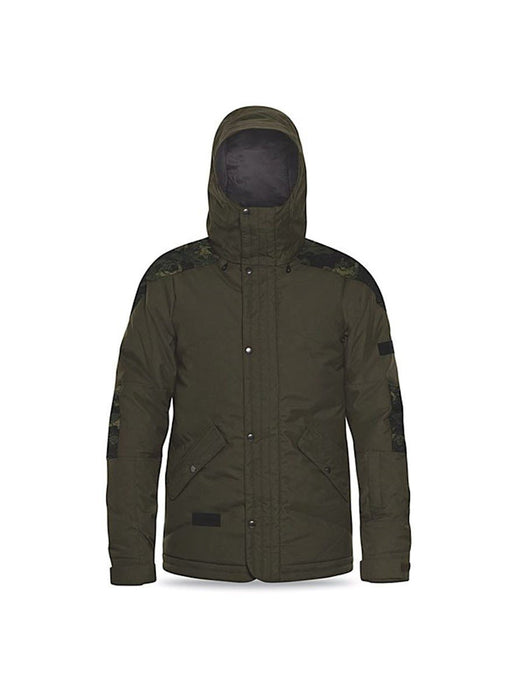 Dakine Six-Fifty Insulated Snowboard Jacket Men's Large Jungle Camo Green New