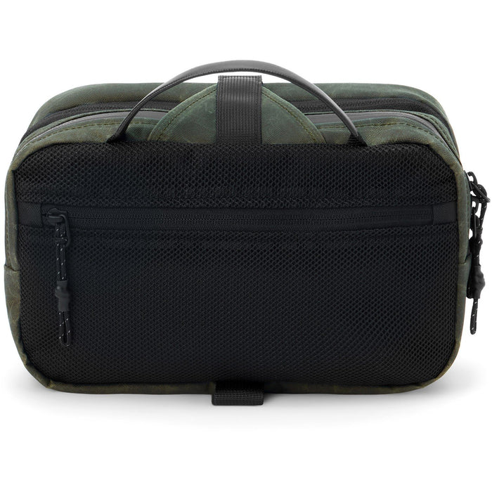 Dakine Split Hanging Travel Kit Toiletry Bag / Dopp Kit Rosin Dark Green New