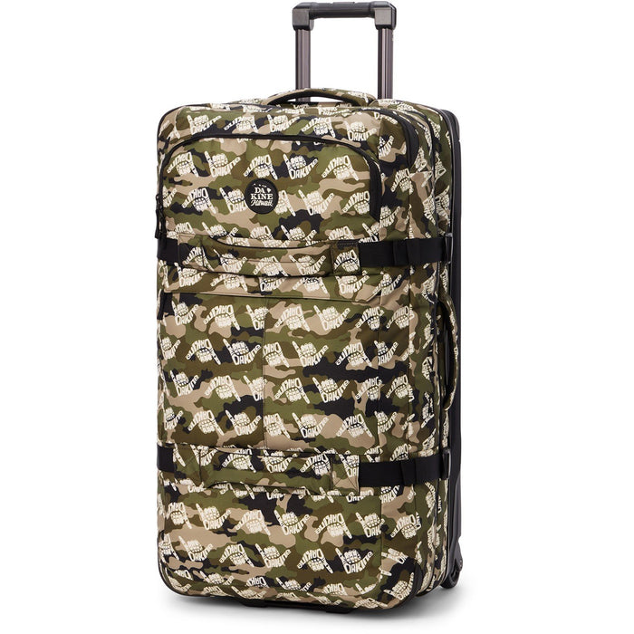 Dakine Split Roller 110L Hawaii Bag Travel Wheeled Luggage Camo Shaka Print