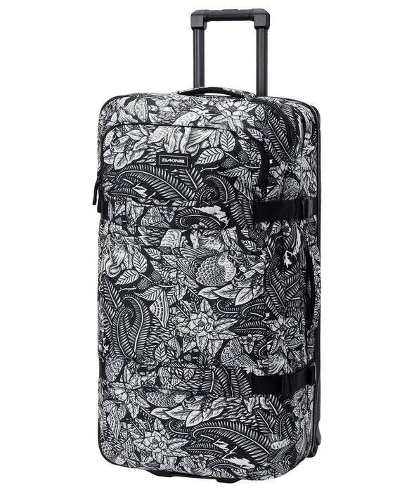 Dakine Split Roller 110L Bag Travel Wheeled Luggage Kingdom Black Print New