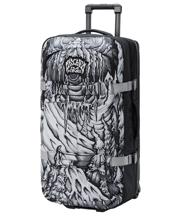 Dakine Split Roller 85L Bag Travel Wheeled Luggage Mayhem Griffin Print New