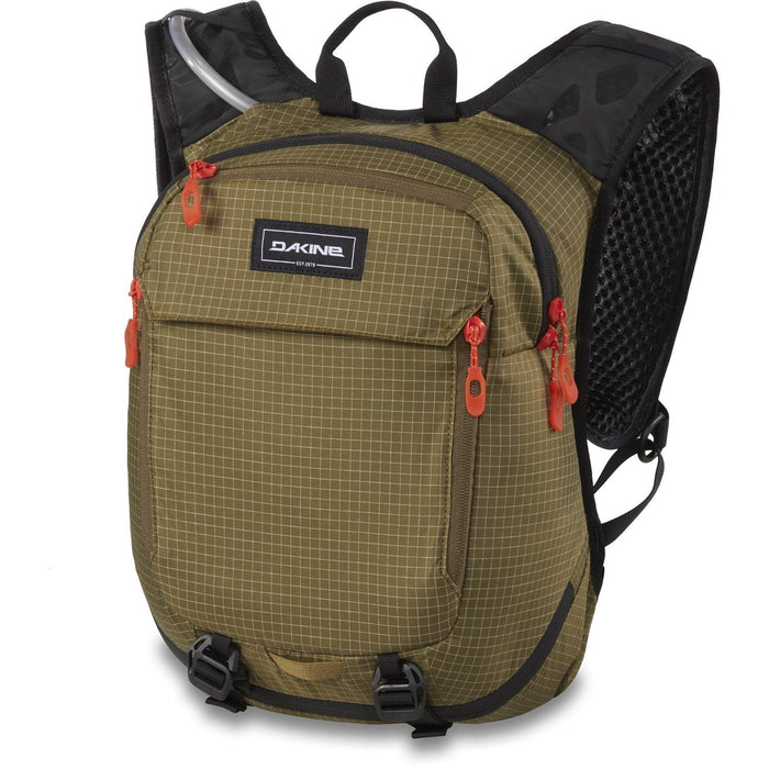 Dakine Syncline 8L Bike Pack 2L Hydration Reservoir Men's Backpack Dark Olive