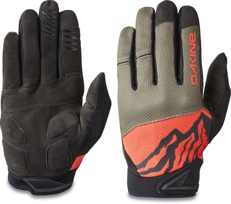 Dakine Syncline Gel Cycling Bike Gloves, Men's Large, Dark Olive New