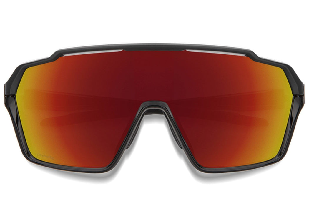 Smith Shift MAG Sunglasses Black Frame, ChromaPop Red Mirror Lens New