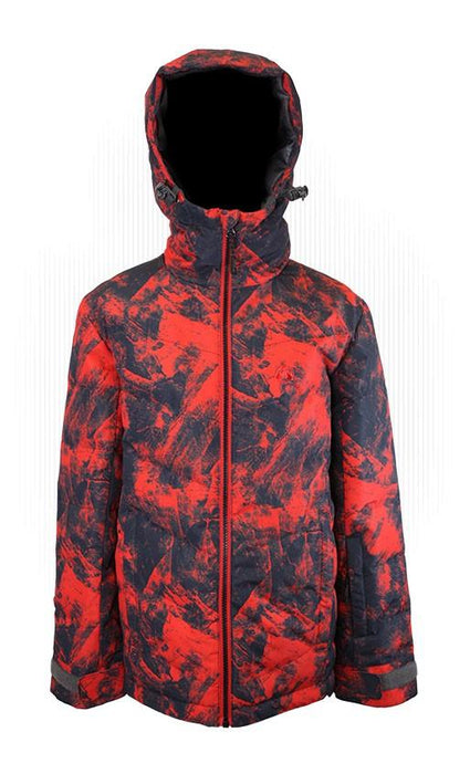 Turbine Boy's Sidecut Jacket, Small Lava Flow New