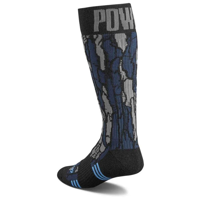 Thirtytwo Men's Signature Merino Wool Blend Snowboard Socks L/XL Black/Blue New