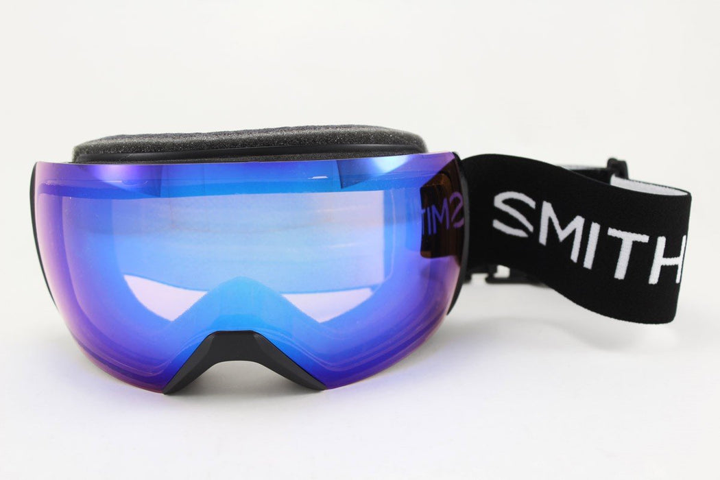 Smith Skyline XL Snow Goggles Black Frame Chromapop Photochromic Rose Flash Lens