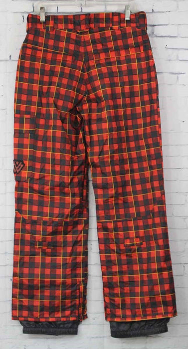 Burton TWC Smuggler Shell Snow Pants Mens Extra Small/XS Black Kingdom Plaid New