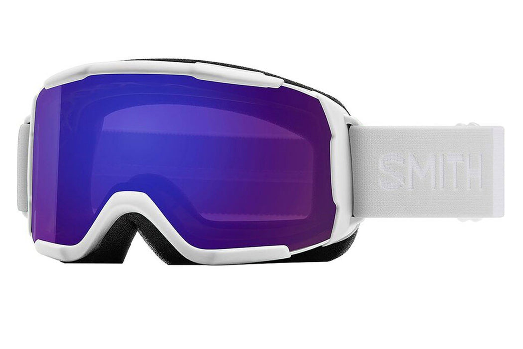 Smith Showcase OTG Snow Goggles White Vapor Everyday Violet Mirror Lens New