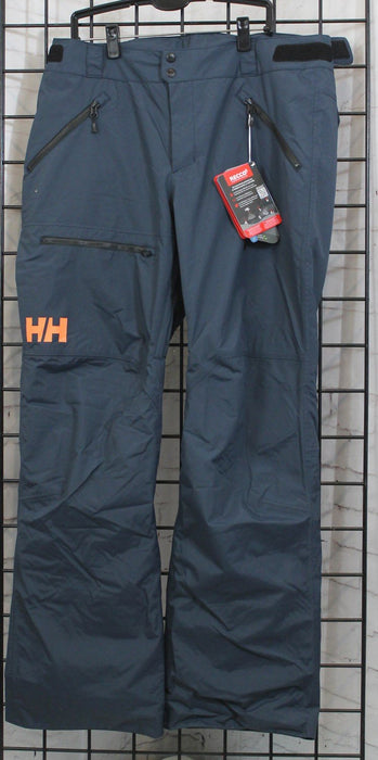 Helly Hansen Sogn Men's Cargo Snow Pants, Large Midnight Black New