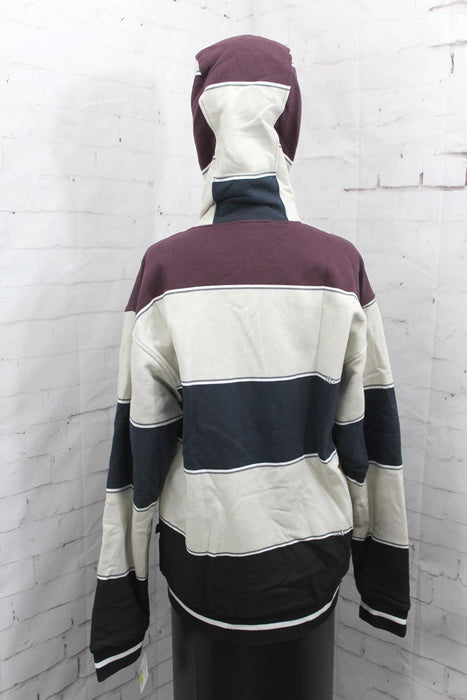 Sound Stripe Full-Zip Hoodie/Hoody, Men's Small, Technine Sand Print New