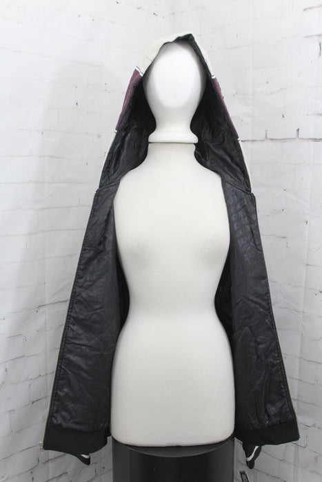 Sound Stripe Full-Zip Hoodie/Hoody, Men's Small, Technine Sand Print New