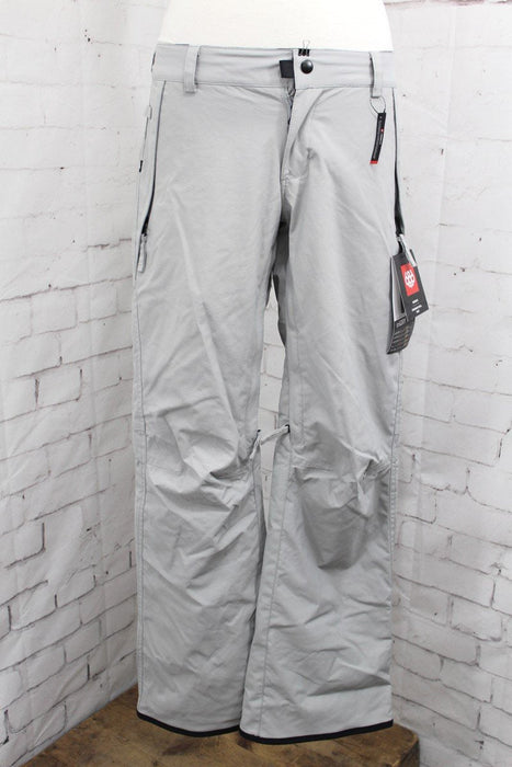 686 Standard Shell Snowboard Pants, Women's Small, Light Grey New