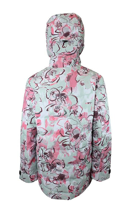 Turbine Girl's Step-Up Jacket, Medium Flower Bed New