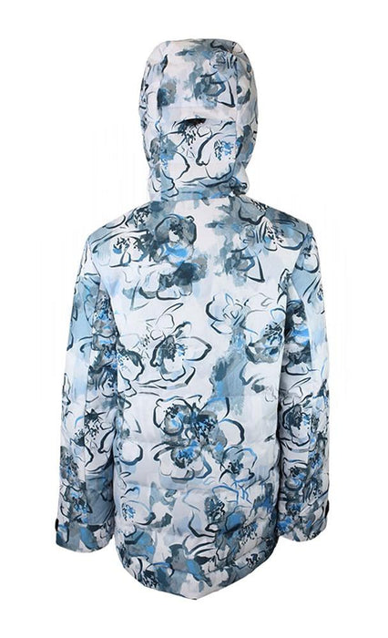 Turbine Girl's Step-Up Jacket, Large Glacial Melt New