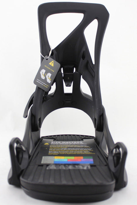 Burton Step On ReFlex Snowboard Bindings, Women's Medium (6.5-8.5), Black New