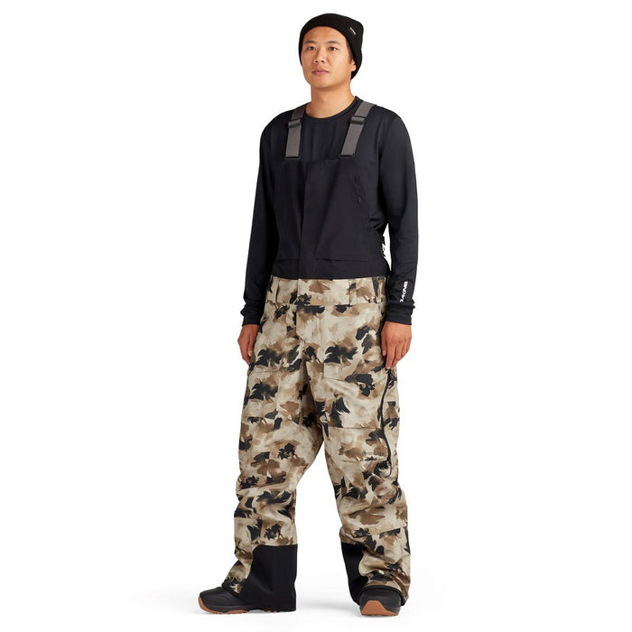 Dakine Men's Stoker Gore-Tex 3L Bib Shell Snowboard Pants Large Terrain Camo