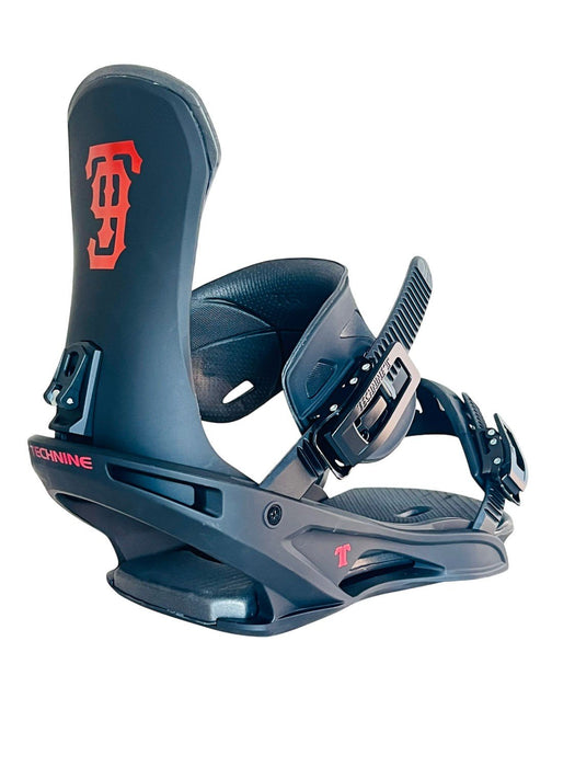 Technine Blaster Snowboard Bindings Large (US Men's 9-13) Black/Red New 2026