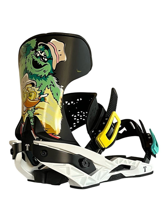 Technine Pro Slugger Snowboard Bindings Medium (US 6-8) New 2026