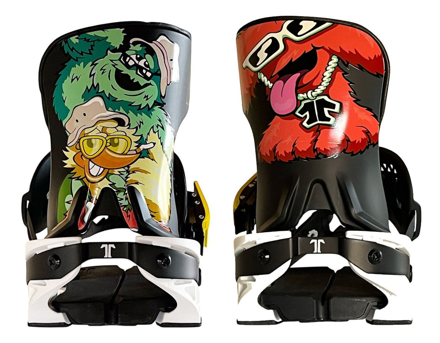 Technine Pro Slugger Snowboard Bindings Large (US 8-12) New 2026