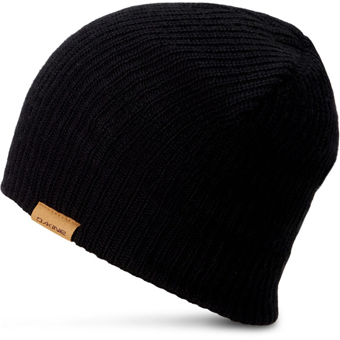 Dakine Tall Boy Merino Beanie Rib Knit Slouch or Cuffed Unisex OSFM Black New