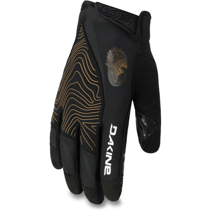 Dakine Team Cross-X 2.0 Cycling Bike Gloves, Men's Large, Aggy Black Noise New