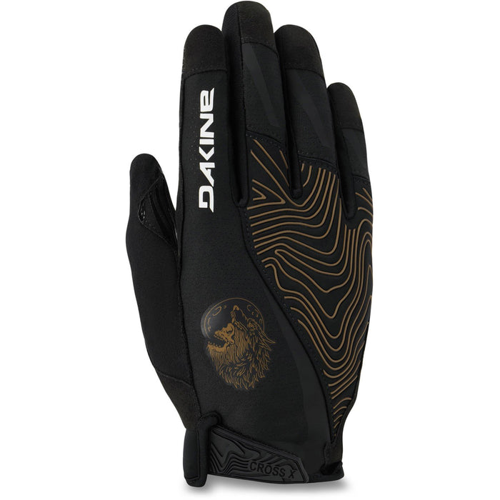 Dakine Team Cross-X 2.0 Cycling Bike Gloves, Men's Large, Aggy Black Noise New