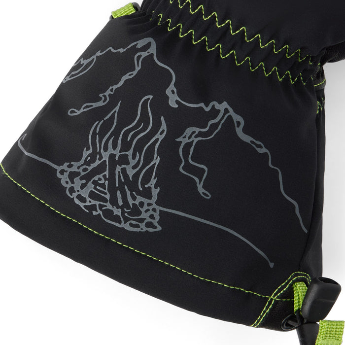 Dakine Team Excursion Gore-Tex Snow Gloves, Men's Large, Red Gerard Macaw Green