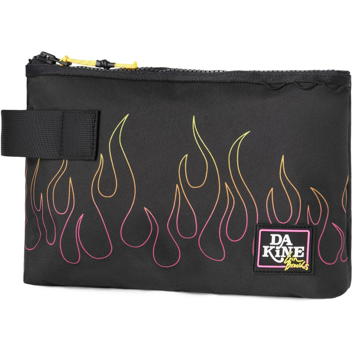Dakine Team Renovation Pouch - Large Zippered Bag, Erin Brooks Black Neon New
