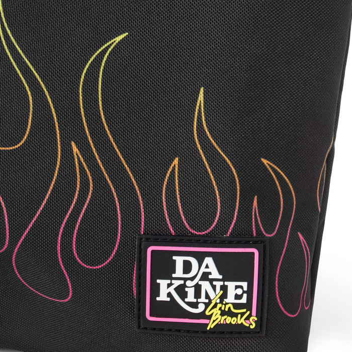 Dakine Team Renovation Pouch - Large Zippered Bag, Erin Brooks Black Neon New