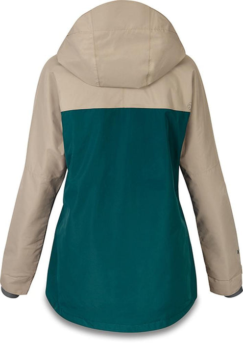 Dakine Tilly Jane Gore-Tex 2L Snowboard Jacket Women's Medium Deep Teal / Stone