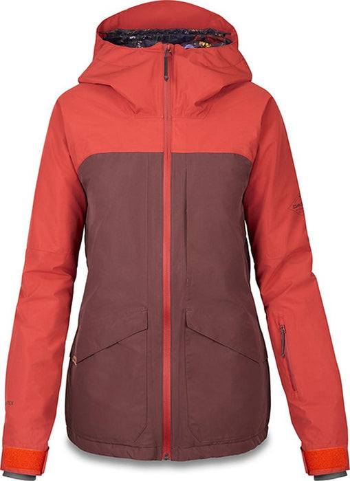 Dakine Tilly Jane Gore-Tex 2L Snowboard Jacket Womens Medium Rust Tandoori Spice