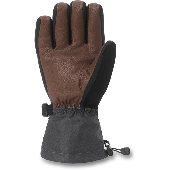 Dakine Titan 2.0 Leather DLX Gore-Tex Gloves Mens Large Carbon Heather w/ Liners