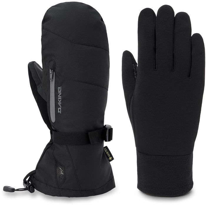 Dakine Titan 2.0 Leather DLX Gore-Tex Mitts Mens Large Black w/ Removable Liners
